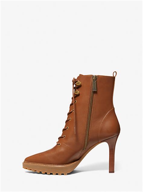 reed lace up bootie michael kors|Kyle Leather Lace.